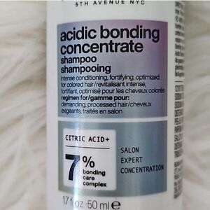 Redken Acidic Bonding Concentrate Shampoo Trial Size NIP